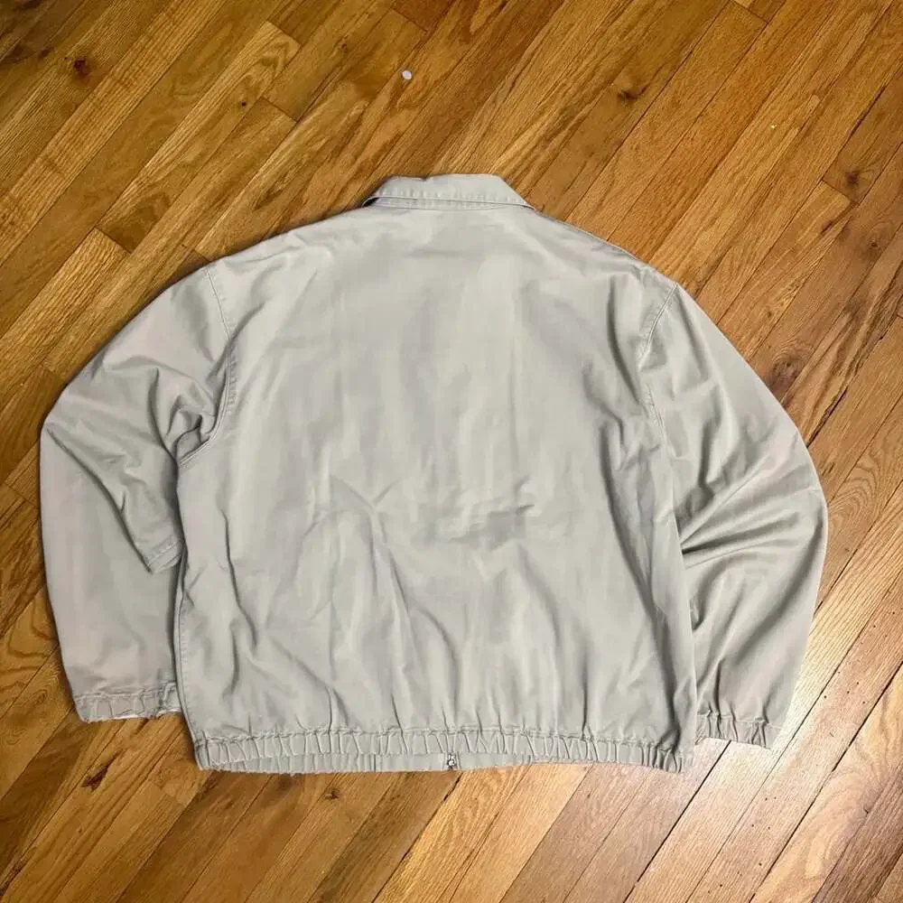 Polo Ralph Lauren Vintage Harrington Zip Jacket Khaki Size L